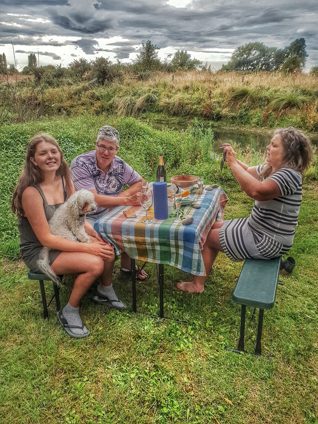 Canal picnic
