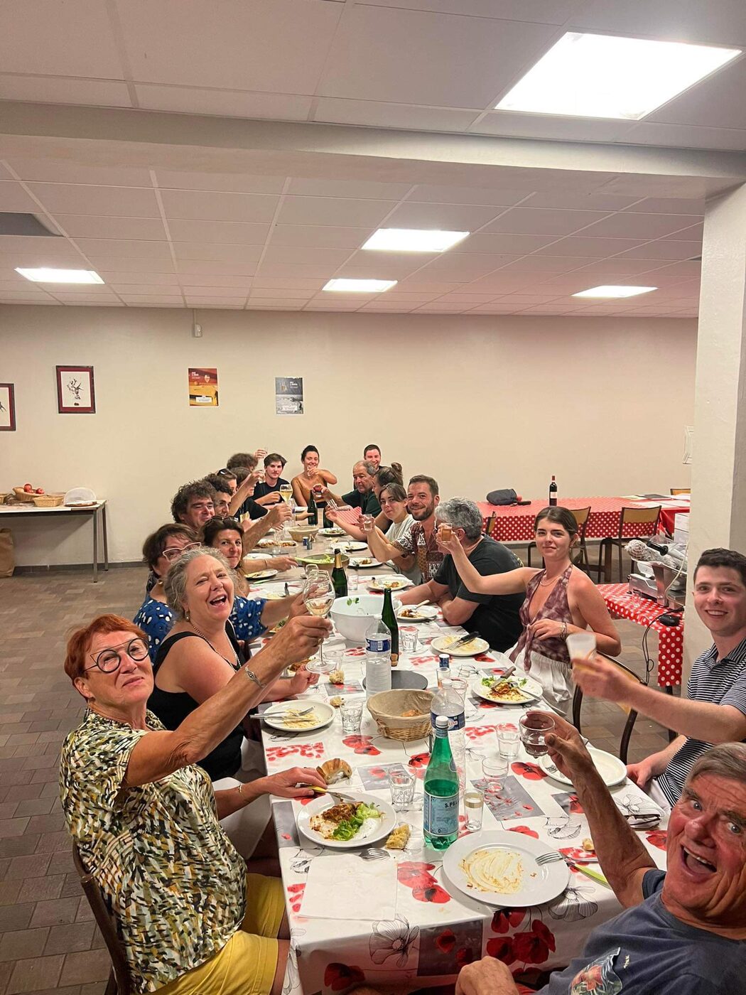 Big family dinner